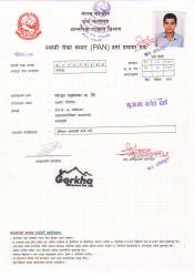 Certificate of Permanent Account Number.  &raquo; Click to zoom ->