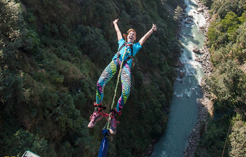 Bungee Jump in Nepal