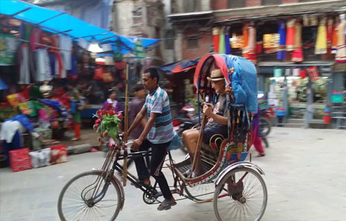 Rikash Ride in Kathmandu